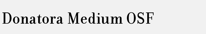 Donatora Medium OSF