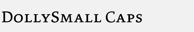 Dolly-Small Caps