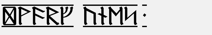 Dwarf Runes 1