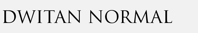 Dwitan Normal