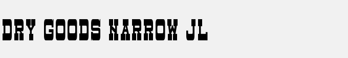 Dry Goods Narrow JL