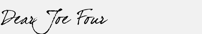 Dear Joe Four