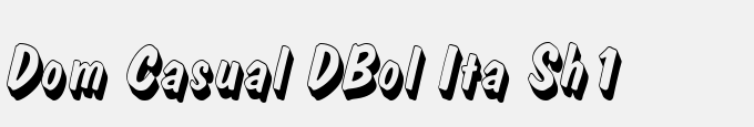Dom Casual DBol Ita Sh1