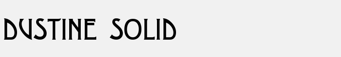 Dustine Solid