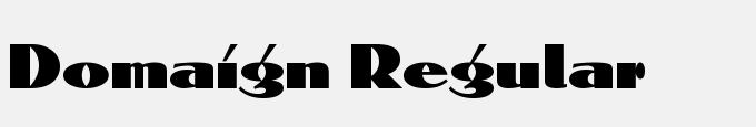 Domaign Regular