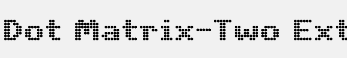 Dot Matrix-Two Extended