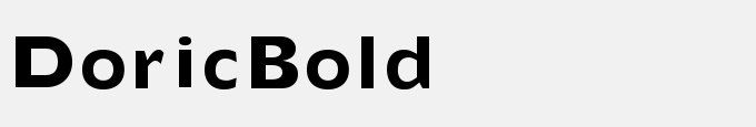 Doric-Bold