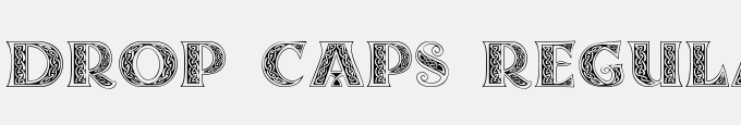 Drop Caps Regular