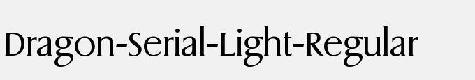 Dragon-Serial-Light-Regular