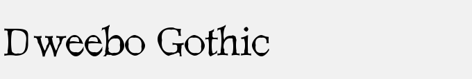 Dweebo Gothic