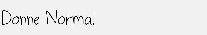 Donne Normal