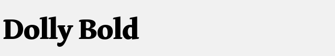 Dolly-Bold