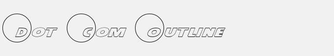 Dot.com Outline