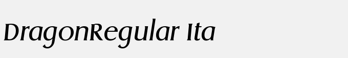 Dragon-Regular Ita