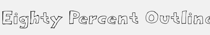 Eighty Percent Outline