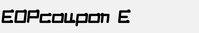 EOPcoupon E