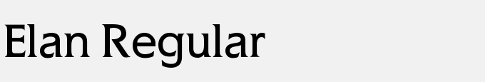 Elan Regular