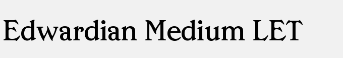 Edwardian Medium LET