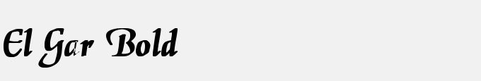 El Gar Bold