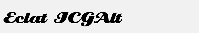 Eclat ICGAlt