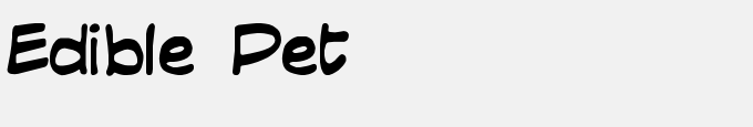 Edible Pet