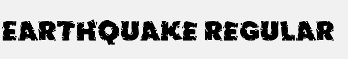 Earthquake-Regular
