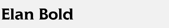 Elan Bold