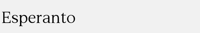 Esperanto