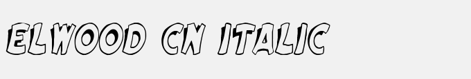 Elwood Cn Italic
