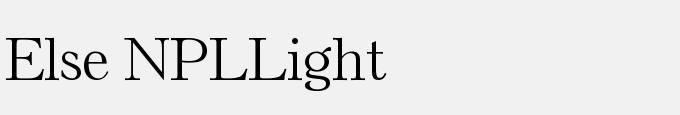 Else NPL-Light