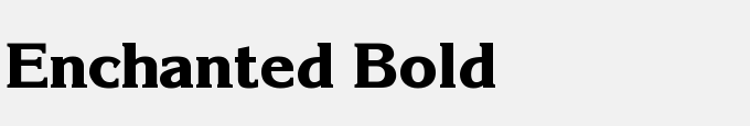 Enchanted Bold