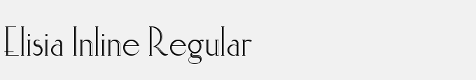 Elisia Inline Regular