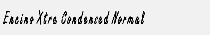 Encino Xtra Condensed Normal
