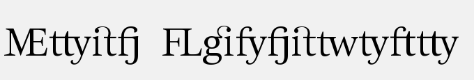 Esta Ligatures