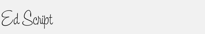 Ed Script