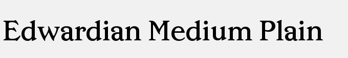 Edwardian Medium Plain