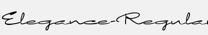 Elegance-Regular