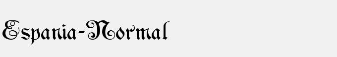 Espania-Normal