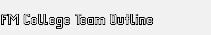 FM College Team Outline