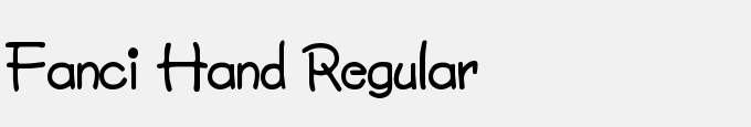 Fanci Hand Regular