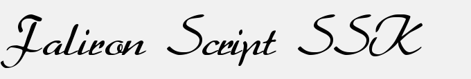 Faliron Script SSK