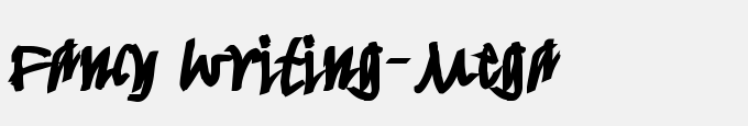 Fancy Writing-Mega