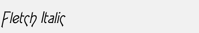 Fletch Italic