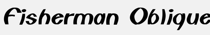 Fisherman Oblique