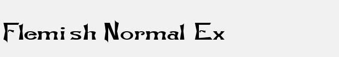 Flemish-Normal Ex