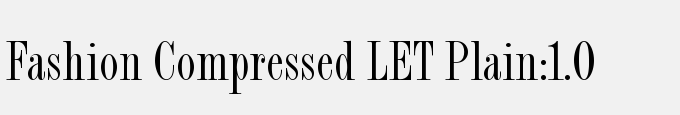 Fashion Compressed LET Plain:1.0