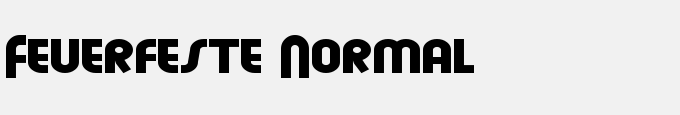 Feuerfeste Normal