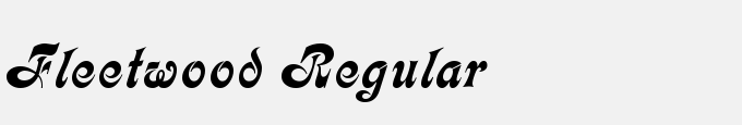 Fleetwood Regular