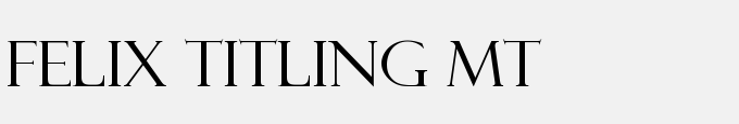 Felix Titling MT