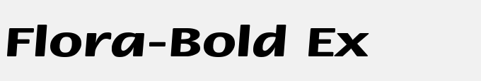 Flora-Bold Ex